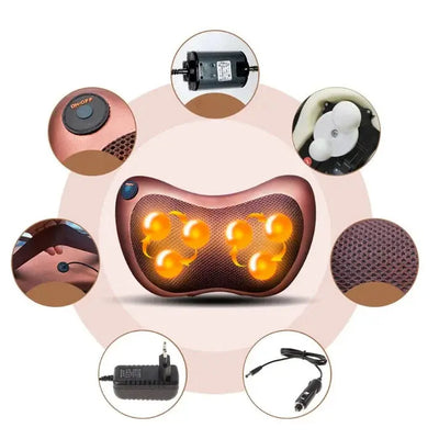 ELECTRIC NECK AND BODY MASSAGE PILLOW KASA