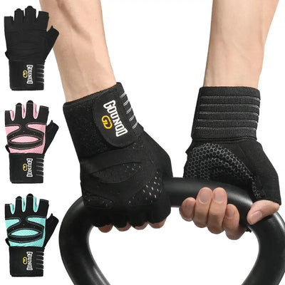 Fitness gloves extended breathable and wear-resistant half finger gloves for exercise eprolo